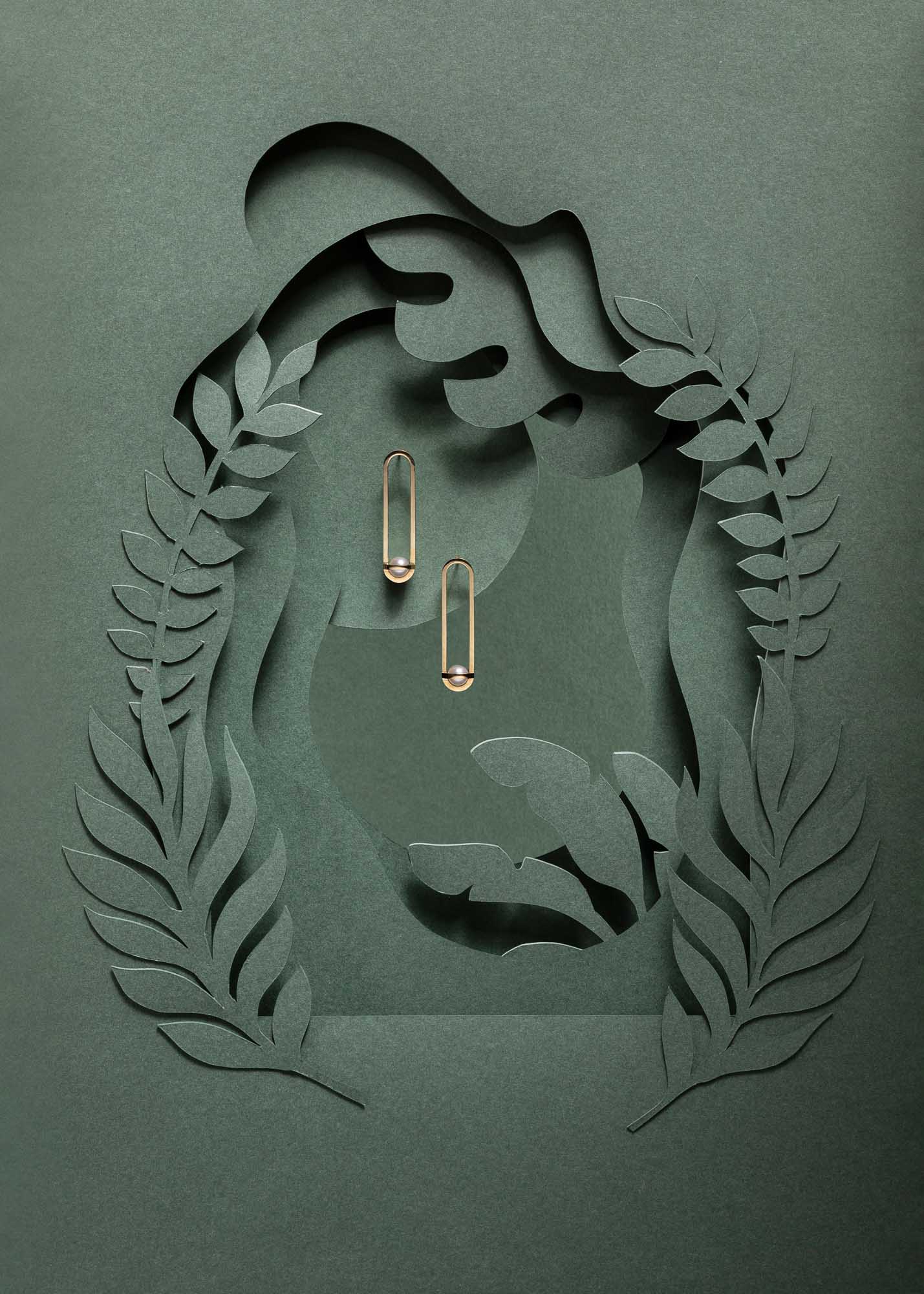 Náušnice N°2 Flora krátké