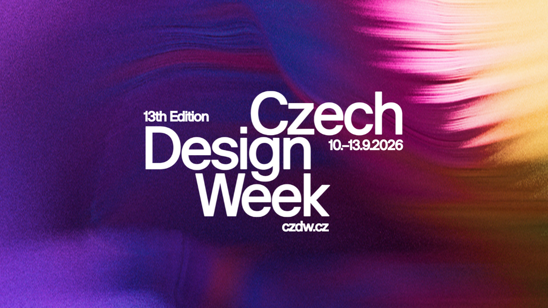 Czech Design Week 10. - 13. září / Galerie Mánes Praha