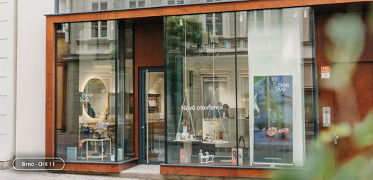 BRNO Deelive Design Store / Prezentace šperků 1.8. - 30.8. 2025