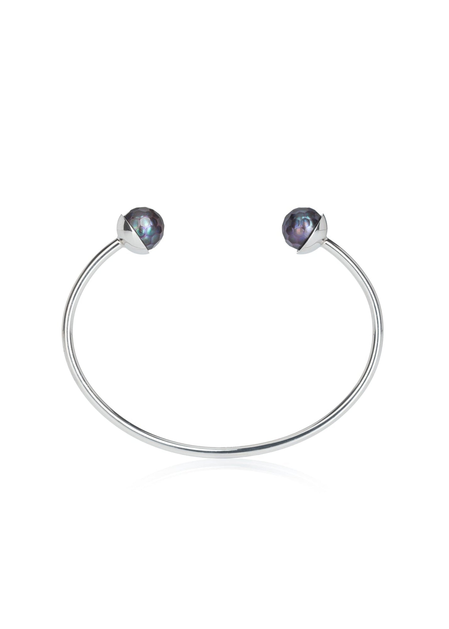 Náramek Éclat Noir - stříbro Ag (925/1000), perly