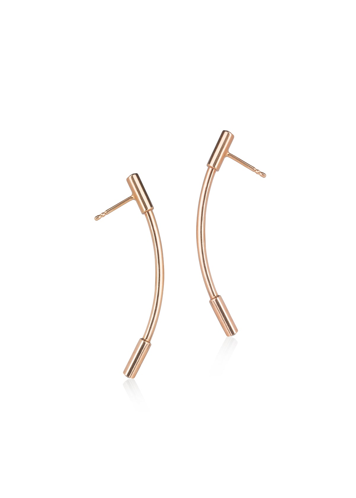 Moia Earrings - silver Ag (925/1000), Moissanites