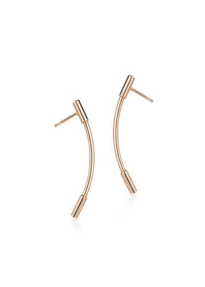 Moia Earrings - silver Ag (925/1000), Moissanites
