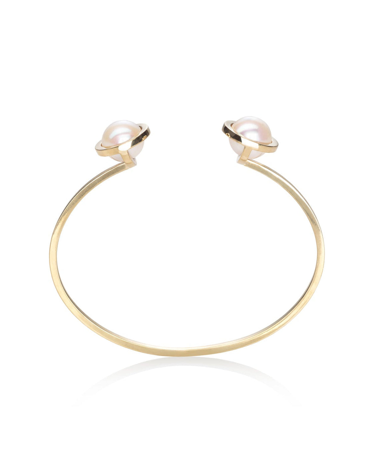 Designový náramek s perlou ze stříbra nebo 14k zlata z kolekce Earth Pearls – Katerina Reich