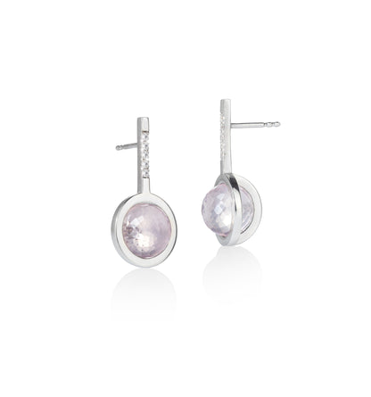 Earth Gems N°4 velké – náušnice s lab-grown diamanty