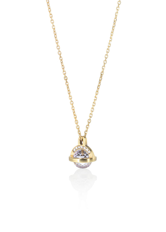 Náhrdelník Earth Gems N°13 s lab-grown diamanty