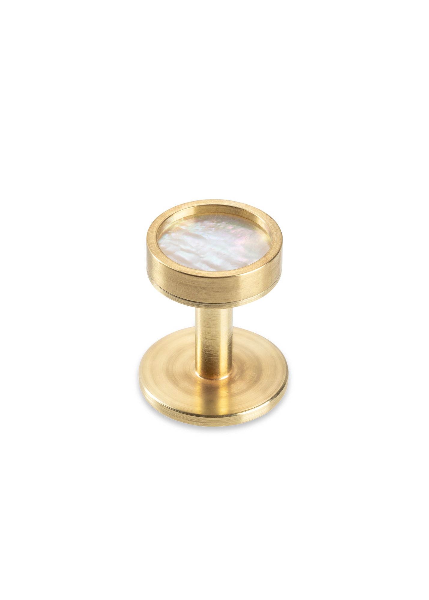 Kyō PRSTEN - pozlacená mosaz 14k zlatem, perleť