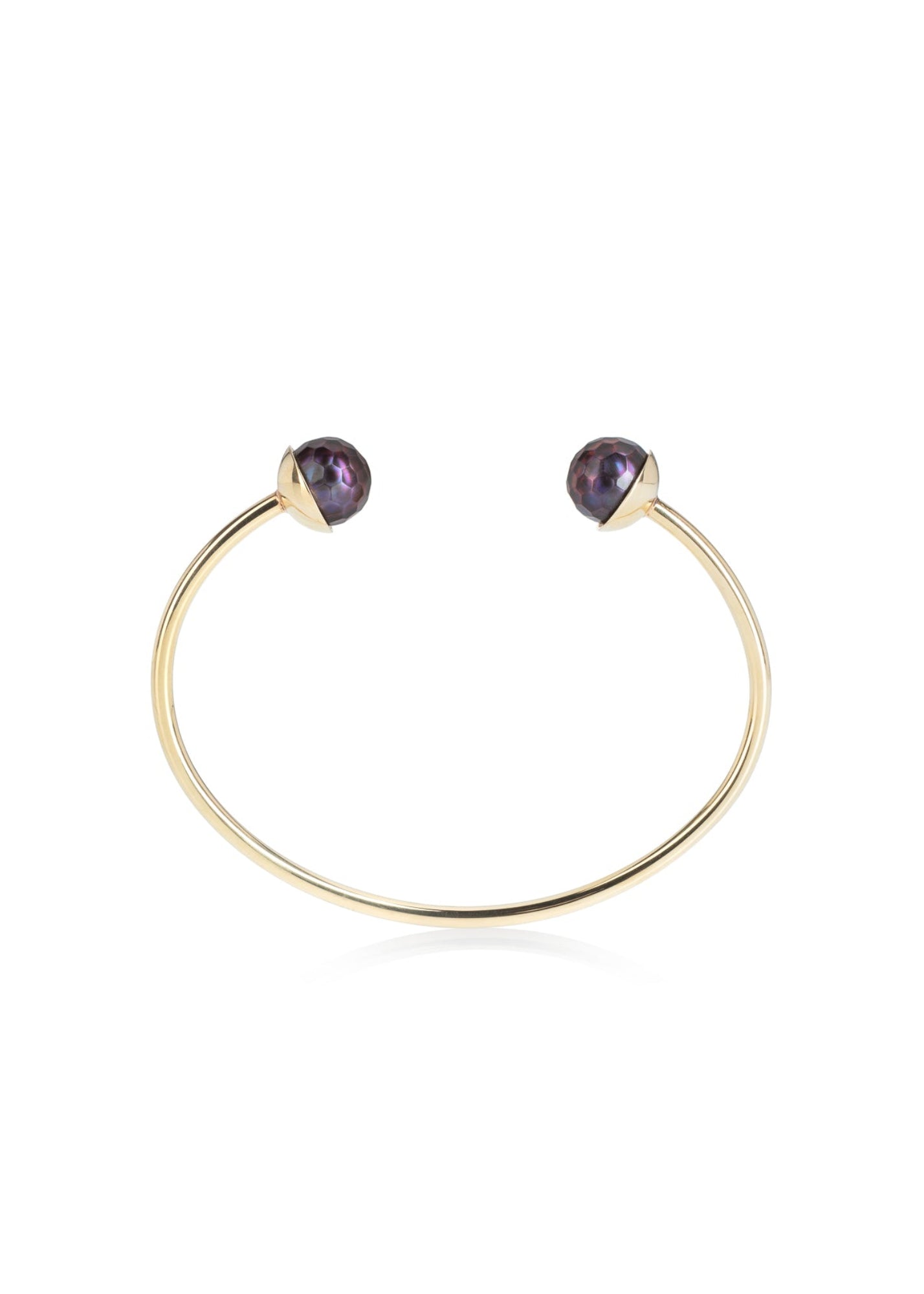 Náramek Éclat Noir - stříbro Ag (925/1000), perly