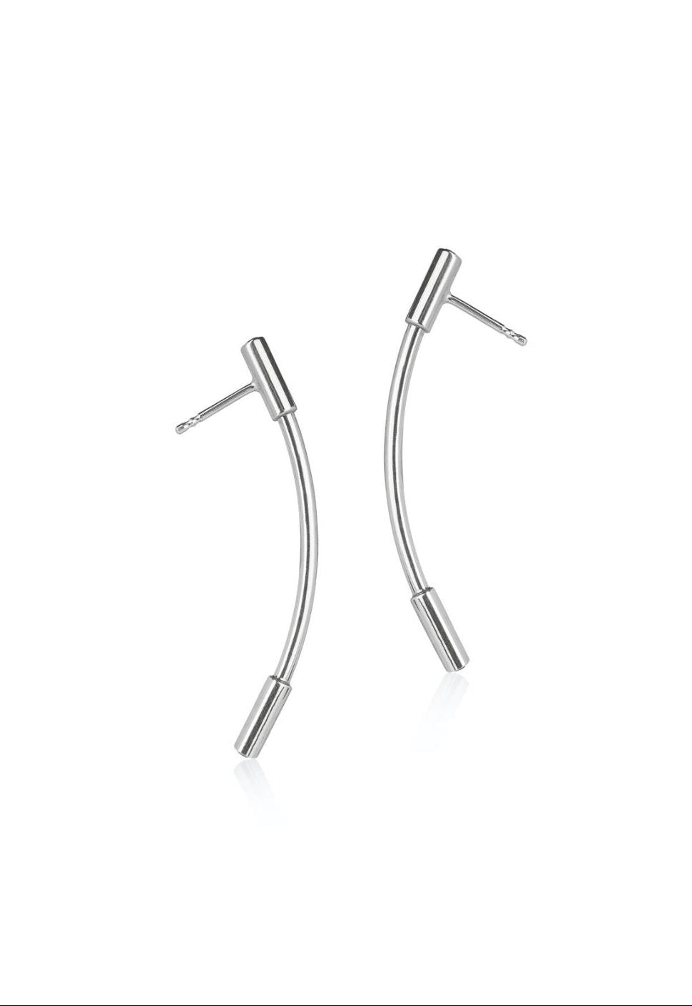 Moia Earrings - silver Ag (925/1000), Moissanites