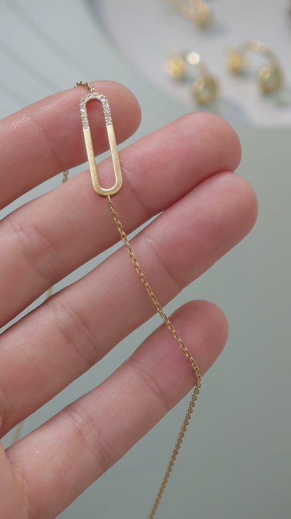 Necklace N°14 with Diamonds