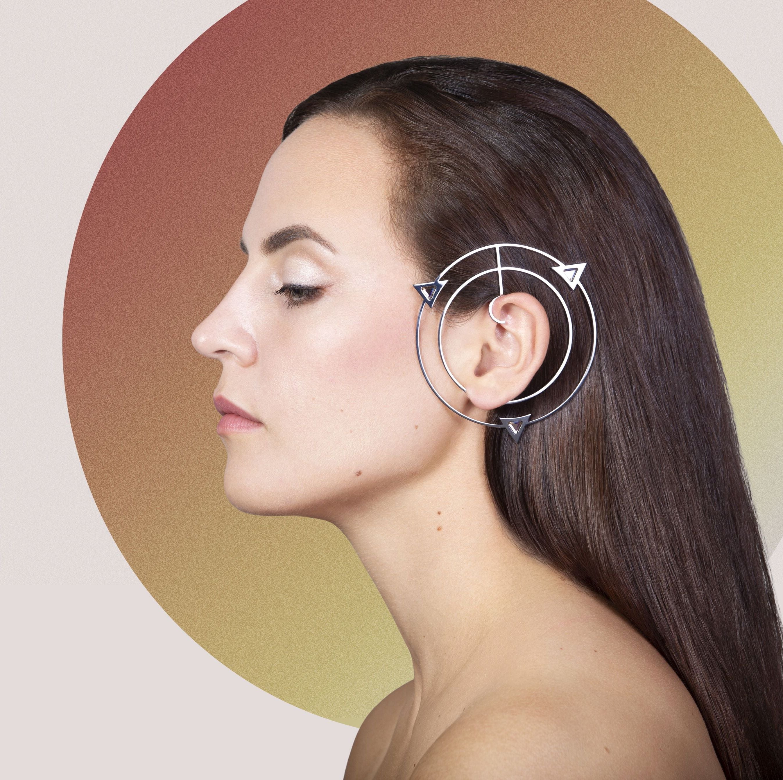 Reichtrangle Mullatem N°13 | Double triangle – Katerina Reich e-shop